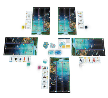 Stonemaier Games: Finspan - A Wingspan Game by David Gordon & Michael O’Connell | A Relaxing Strategy Board Game About Collecting Fish and Ocean