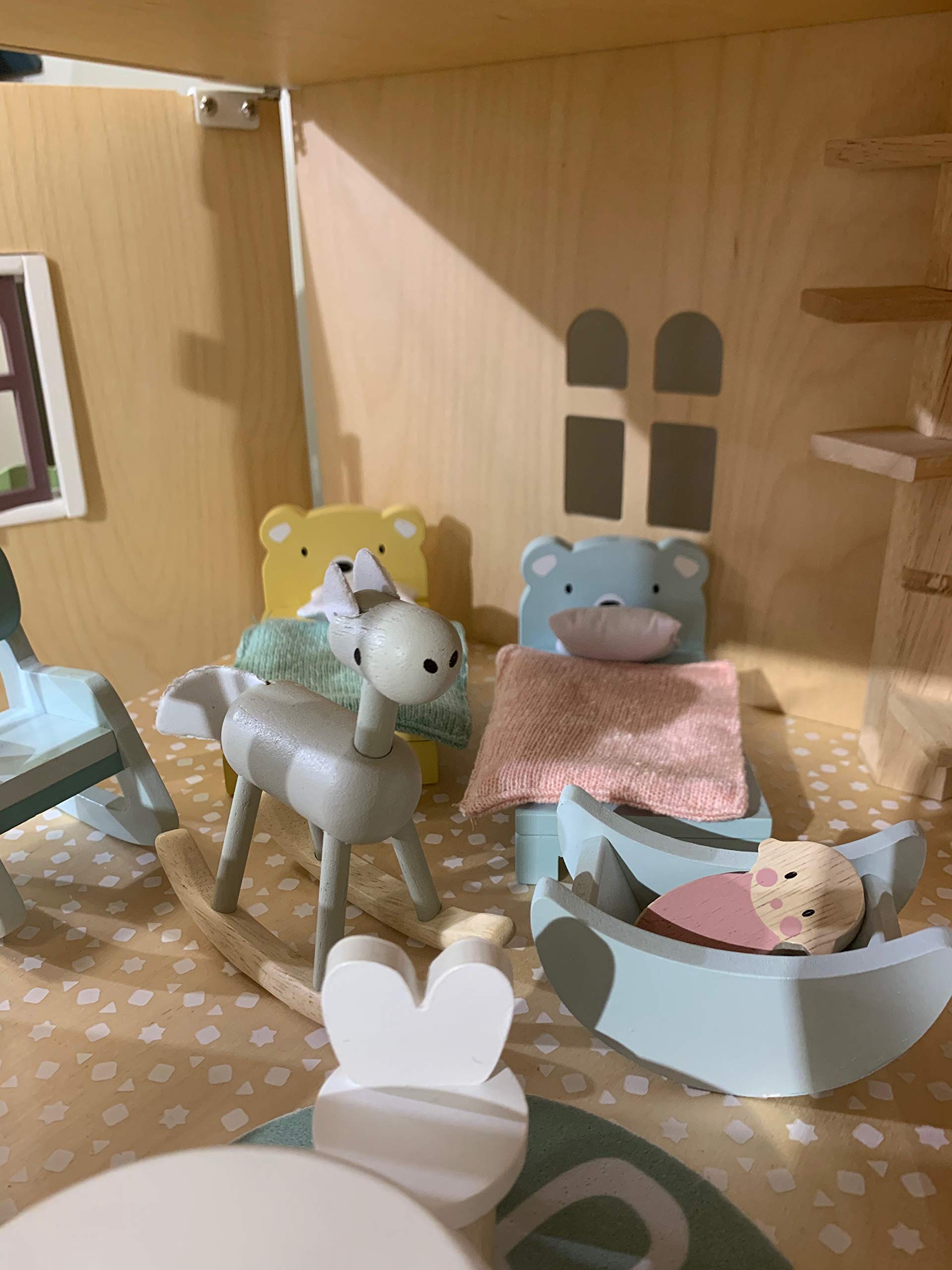 Tender Leaf Toys - Dollhouse Accessories - Detailed Wooden Furniture Sets and Room Decor - Encourage Creative and Imaginative Fun Play for Children
