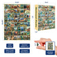 National Parks (#9) - 1000 Piece Jigsaw Puzzle for Adults | Premium European Blue Board | Satin Low-Glare Finish | Ribbon Cut | Bonus Poster |