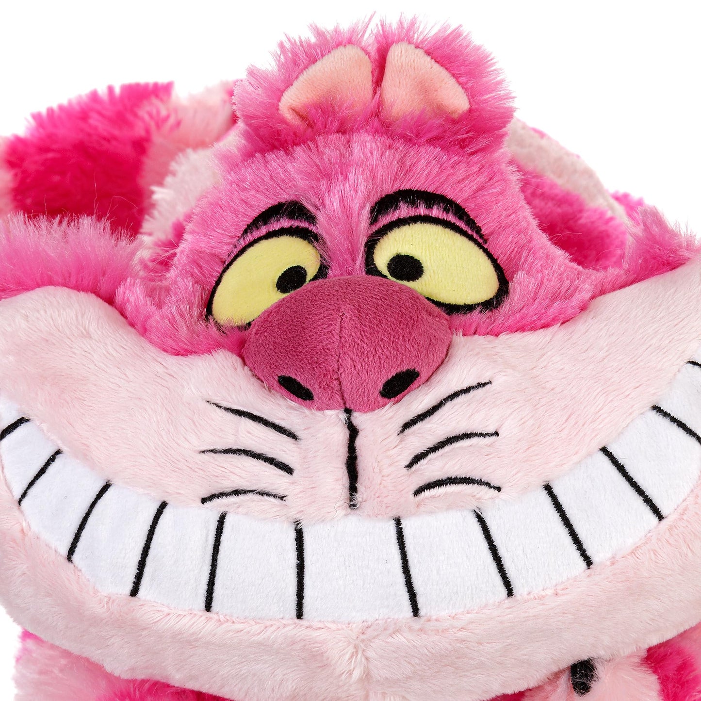 Disney Store Official Cheshire Cat Plush - 'Alice in Wonderland' Toy - Vibrant Striped Design, Iconic Grin - Magical Gift for Fans, Collectors