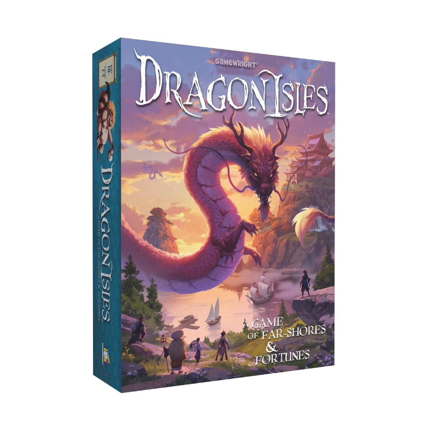 DragonIsles - Fantasy Adventure Family Board Game for 2-5 Players, Ages 10+ - A Journey of Far-Shores and Fortunes!