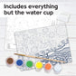 Faber-Castell Paint by Number Museum Series - Vincent Van Gogh, The Starry Night - Paint by Numbers for Adult Beginners & Young Artists (Packaging May