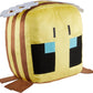 Mattel Minecraft Cuutopia Bee Plush, 10-inch Soft Rounded Pillow Doll, Video Game-Inspired Collectible Toy