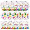 150 Pcs Happy Easter Plates and Napkins - Easte Egg Paper Dinnerware Set, Cute Eastes Rabbit Dinner Dessert Plates Luncheon Napkins Tableware