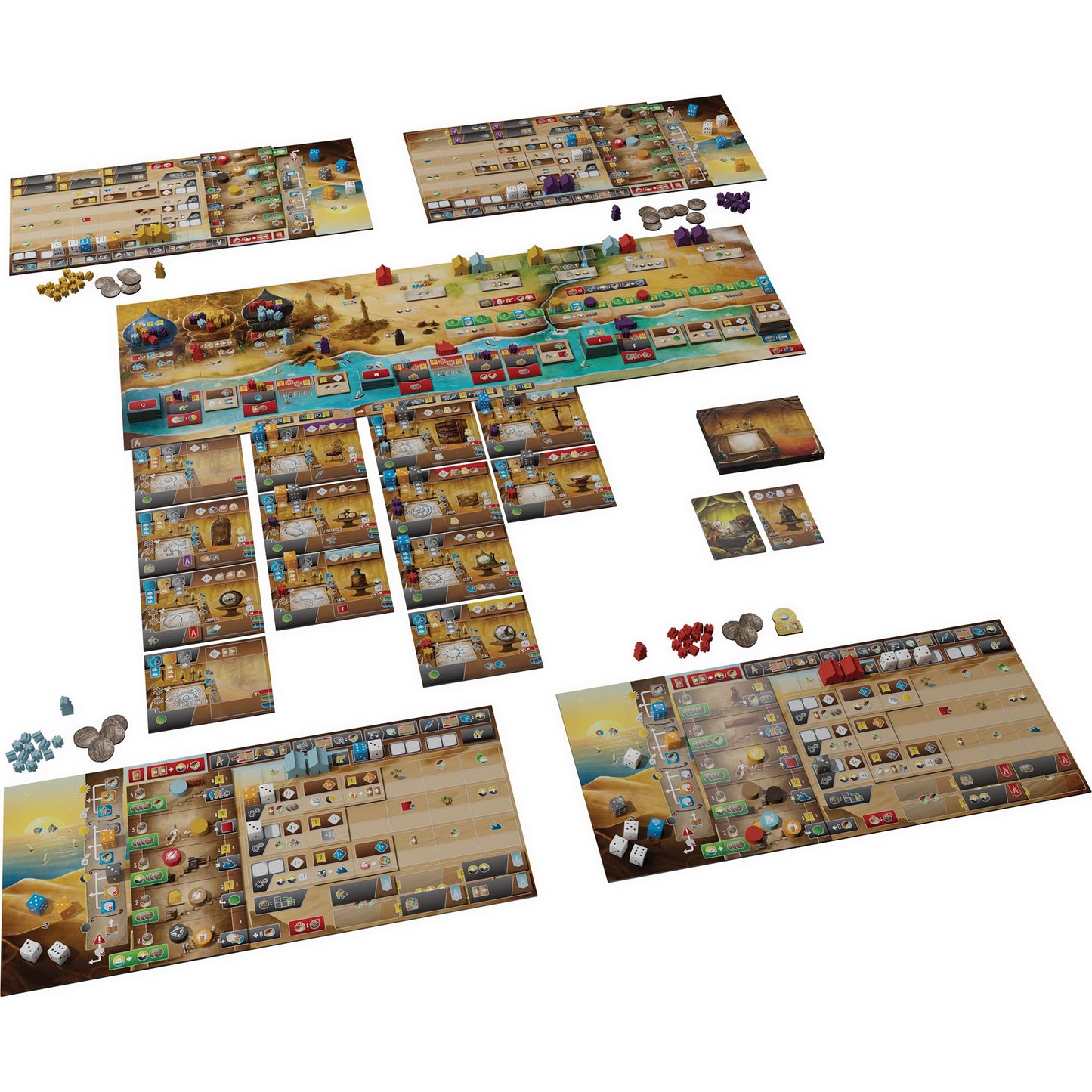 Renegade Game Studios: Inventors of The South Tigris Strategy Board Game, Dice-Building Mechanics, Ages 14+, 1-4 Players, Replayable