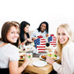 Big Dot of Happiness Stars and Stripes - Table Decorations - Memorial Day, 4th of July and Labor Day USA Patriotic Party Fold and Flare Centerpieces