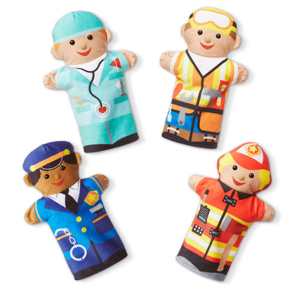 Melissa & Doug Jolly Helpers Hand Puppets (FFP)