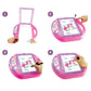 LEXiBOOK, Unicorn Drawing Projector, 4 tampons, 10 templates, Lighting Screen, 1 Pen Included, Artistic and Creative Toy for Girls and Boys