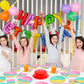 100 Pcs Ice Cream Cone Party Supplies Set, Serves 25 - Disposable Paper Plates, Napkins, and Colorful Forks, Ice Cream Themed Tableware for Kids