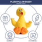 Jay Franco Sesame Street Plush Pillow Buddy - Soft Plushie Stuffed Pillow, 22 Inches, Yellow - Big Bird