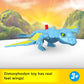 Fisher-Price Imaginext Jurassic World Dinosaur Action Figure with Kid-Activated Wing Motion, Approx 7.5-inch Dimorphodon Dino Toy