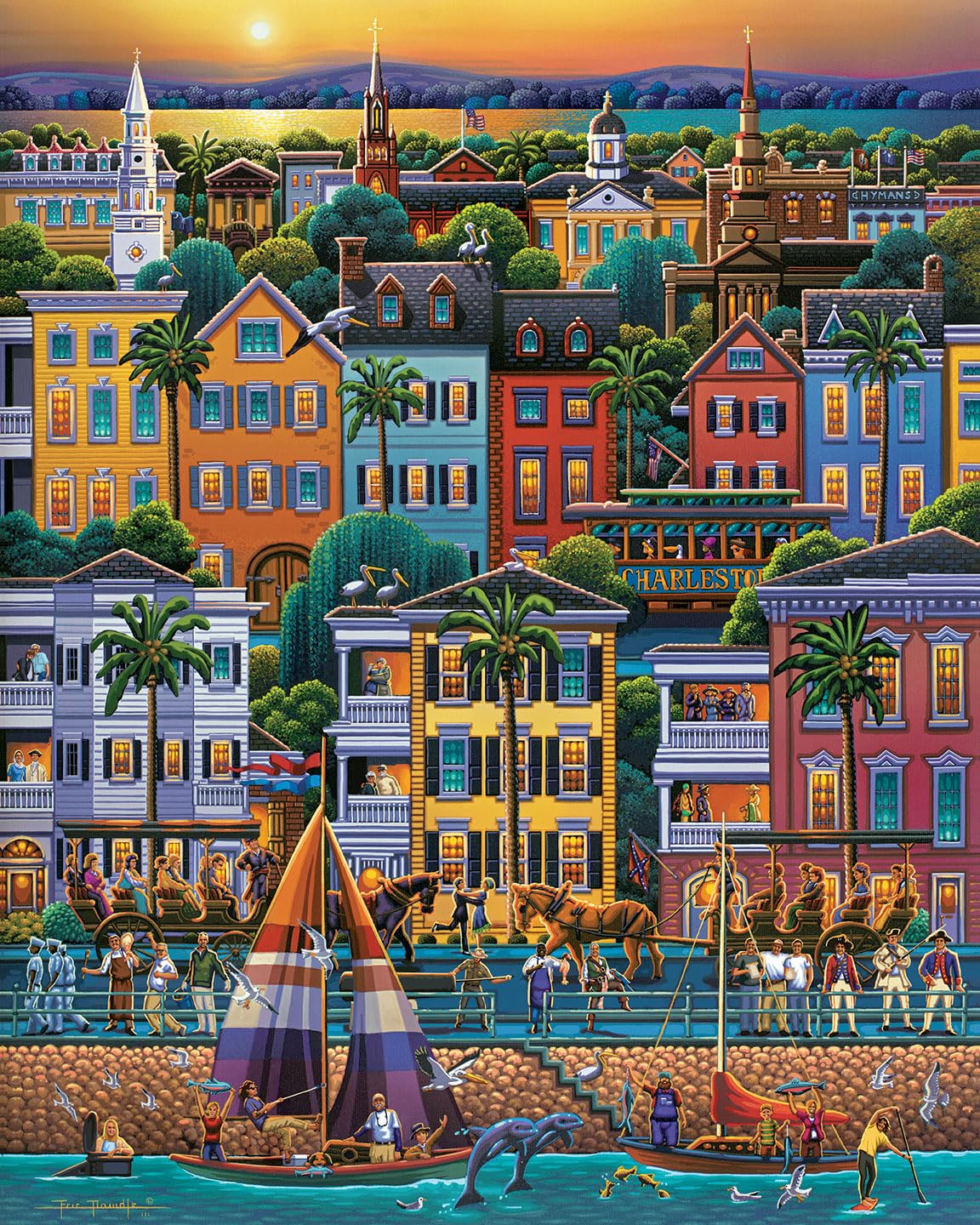Dowdle Personal Puzzle - Charleston - 210 Piece