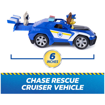 Paw Patrol: Search & Rescue, Chase Rescue Cruiser Vehicle with 2 Figures
