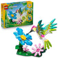 LEGO Creator 3 in1 Wild Animals: Colorful Hummingbird Building Toy for Girls, Boys, & Kids, Ages 8+ - Build a Bird, Butterfly, or Tropical Fish - Gift