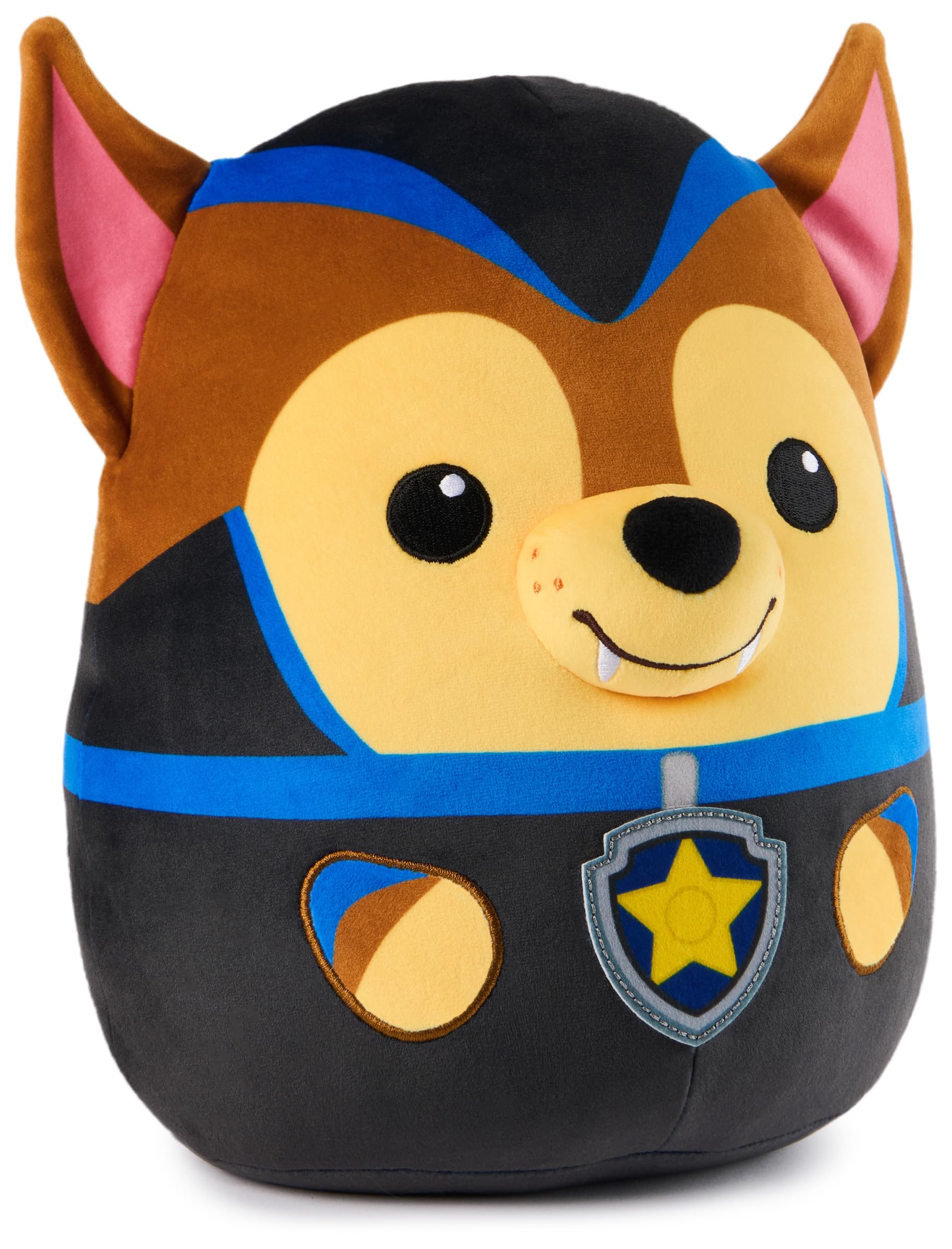 PAW Patrol Chase Dracula 12-Inch Squish Plush for Ages 3+