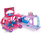 HATCHIMALS - Surprise Family Rainbow Camper Car Playset - Transformable Camper Van for New Adventures with Collectable Hatchimals Figures - Family