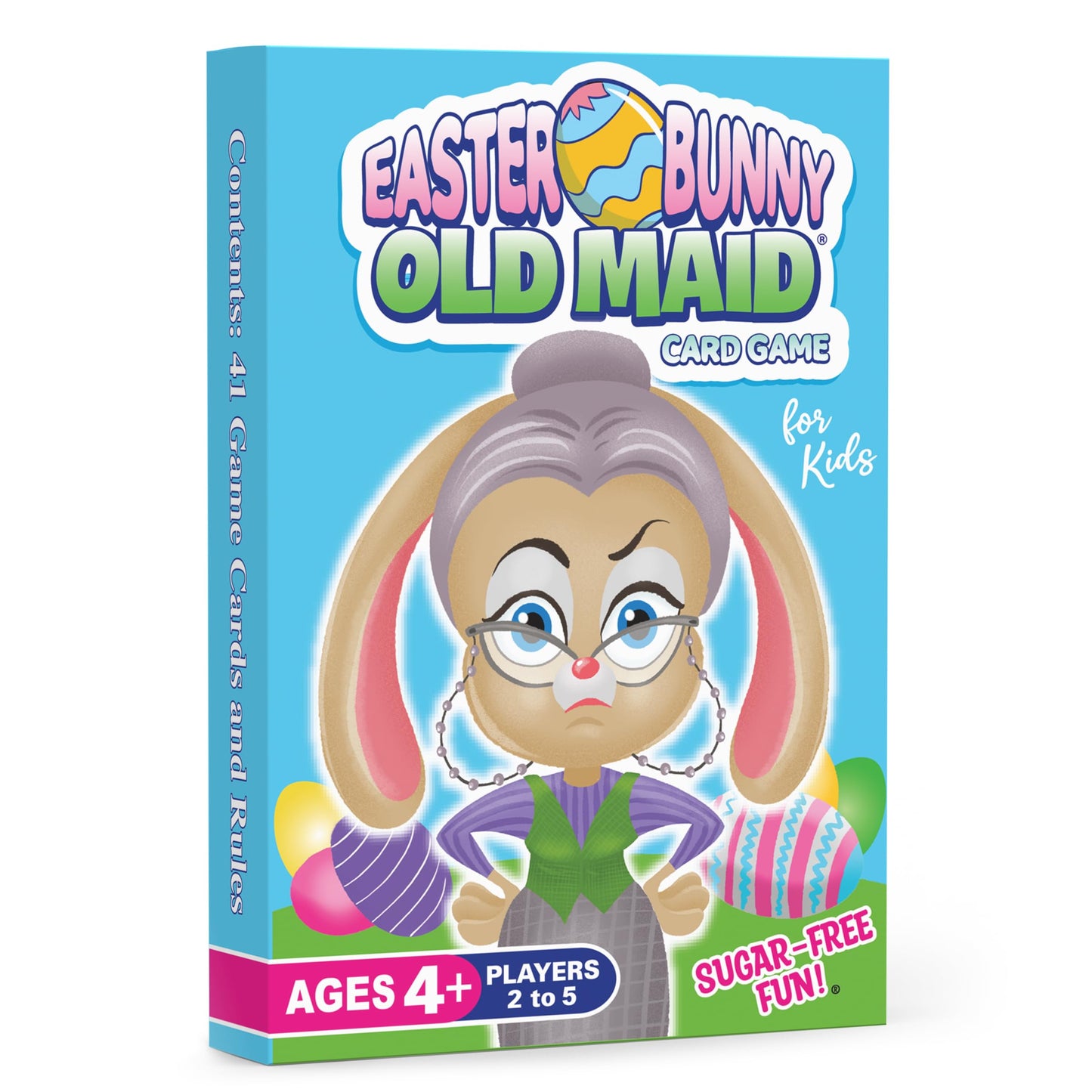 Arizona GameCo Easter Bunny Old Maid Card Game for Kids Ages 4-8, Kids Card Game, Family Card Game, Easter Basket Stuffer, Easter Gift for Boys