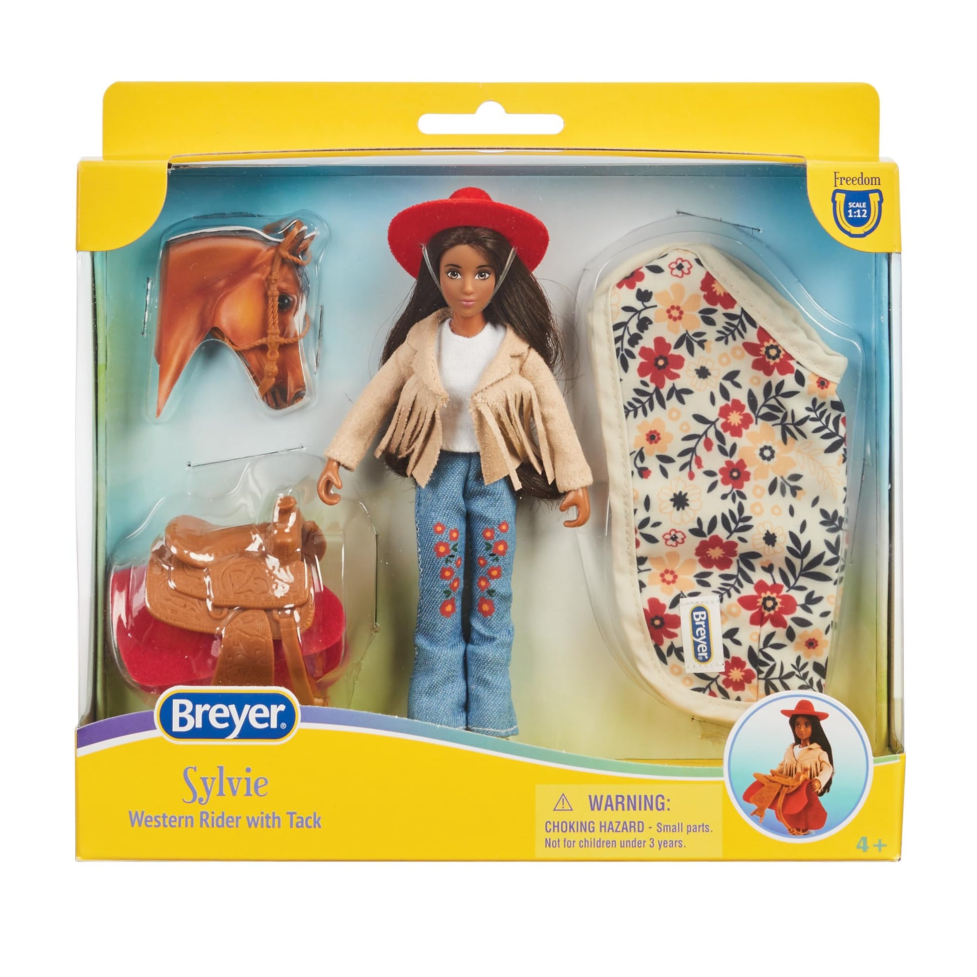 Breyer Horses Freedom Series | Sylvie - Western Rider & Tack | Model # B-FS-10719
