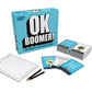Games Adults Play OK Boomer - The Old School vs. New School Trivia Game, Blue Sky, Includes 220 Cards