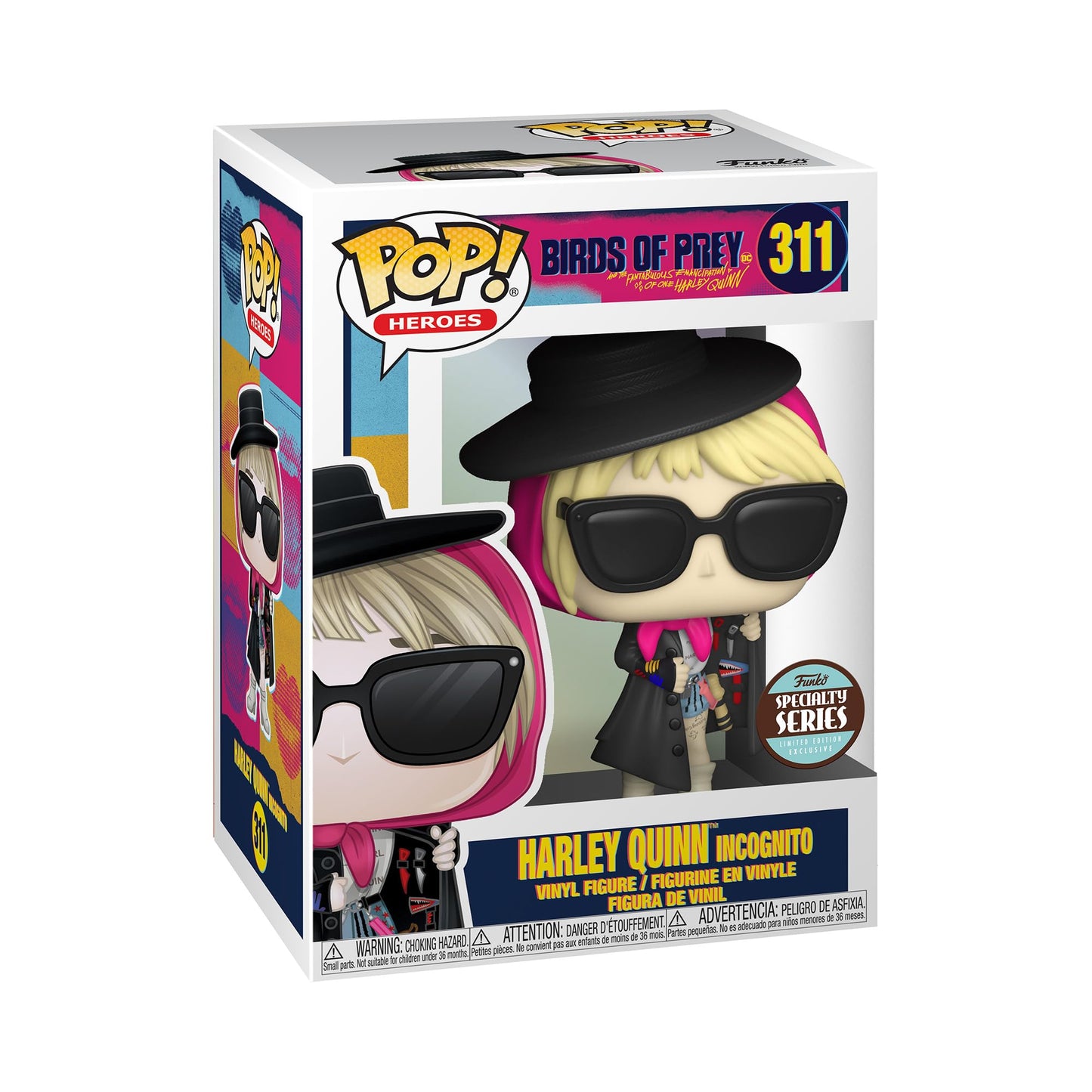 Funko DC Comics Birds of Prey POP Vinyl Figure | Incognito Harley Quinn