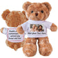 Yibairui Personalized Teddy Bear with T-Shirt, Custom Plush Stuffed Animal with Photo & Text, Gift for Girlfriend, Boyfriend, Valentine's Day