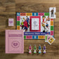 WS Game Company Mystery Date Vintage Bookshelf Edition - Classic Dating Board Game in Linen-Wrapped Book Case with Retro 1965 Design, Family and Party