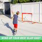 GoSports Hockey Street Set - Includes Pop-Up Goal and 2 Hockey Sticks with 2 Balls