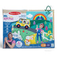 Melissa & Doug Ms. Rachel Wooden Song Peg Sound Puzzle