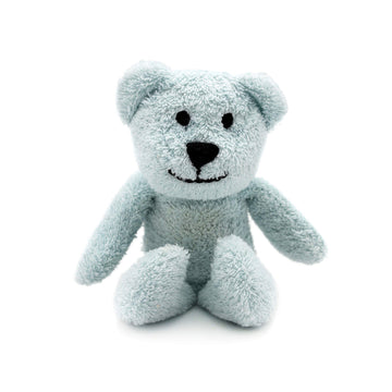 Thermal-Aid Zoo Mini - (Buckley the Blue Bear) - Mold-Resistant, Washable Hot & Cold Pack for Kids - Heating and Cooling Pad with Natural Corn Filling