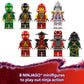 LEGO NINJAGO Arc Dragon of Focus Battle Playset - Kids Toy for Ages 9 and Up - Birthday Gift Idea for Boys and Girls - Dragons Rising Toy with 8