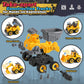 OENUX Construction Play Sand Kit with 4 Take Apart Trucks for Boys Age 3-8