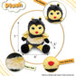 DolliBu Sitting Bee - Soft Realistic Stuffed Animal, Cute Insect Plush Toy for Boys & Girls, Adorable Gift for Baby, Kids & Adults - 7 Inches
