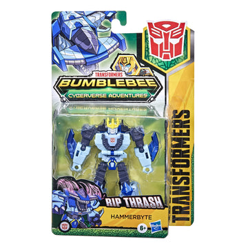 Transformers Toys Bumblebee Cyberverse Adventures Dinobots Unite Warrior Class Hammerbyte Action Attackers Figure, Ages 6 and Up, 5.4-inch