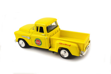 Motor City Classics 1955 Chevy Stepside Pickup Vehicle (1:43 Scale), Yellow