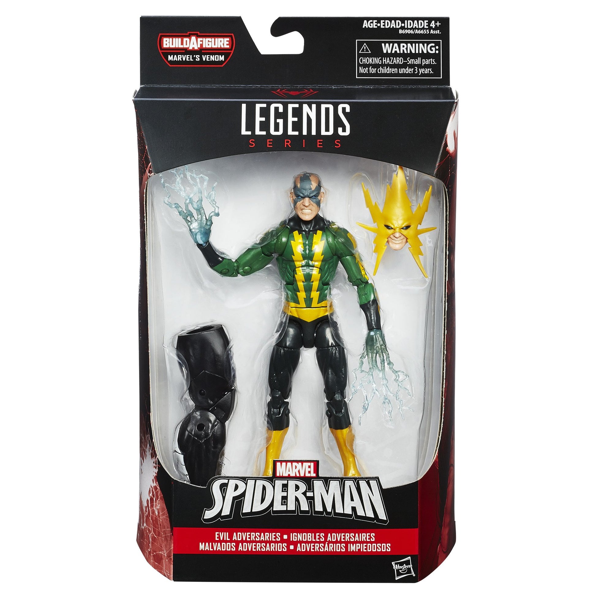 Marvel Spider-Man 6-inch Legends Series Evil Adversaries: Marvel’s Electro
