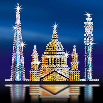 Sequin Art 1316 London Skyline Craft Project From The Style Range