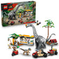 LEGO Jurassic World Raptor & Titanosaurus Tracking Mission Kids Toy - Building and Learning Toy for Pretend Play - Dinosaur Action Figures for Boys &