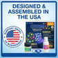 ES EVVIVA SCIENCES Germ Simulation Science Kit - Glow-in-the-Dark Powder & Gel - Blacklight Reactive Demonstration - Classroom Lab Activity - Ages 16+