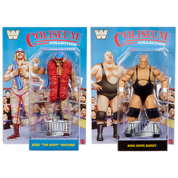 WWE Coliseum Collection - Set of 2 (Ventura & Bundy) Ultimate Edition 2-Pack Ringside Exclusive