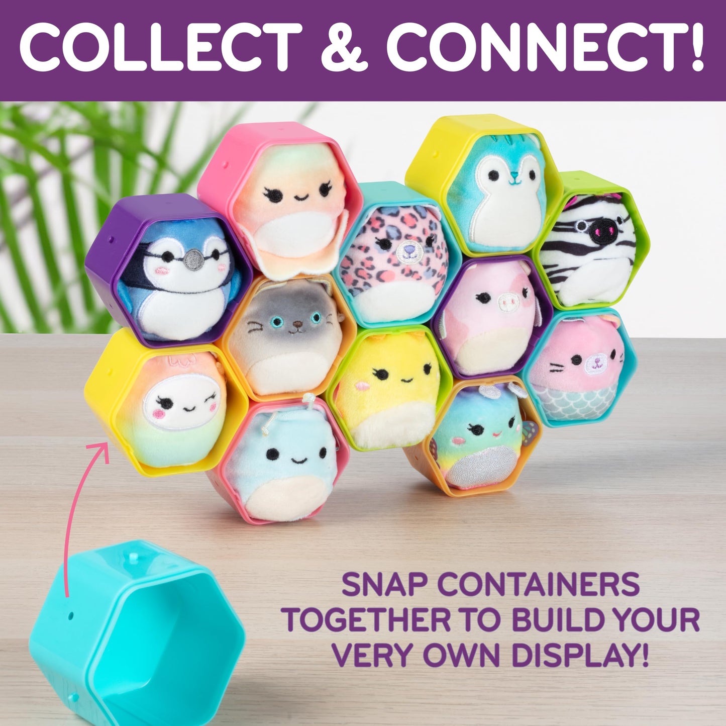 Squishmallows Micromallows Series 1 Mini Mystery Plush (1 Pack) Official Jazwares Stocking Stuffer Plush - Collectible Soft & Squishy Blind Capsules