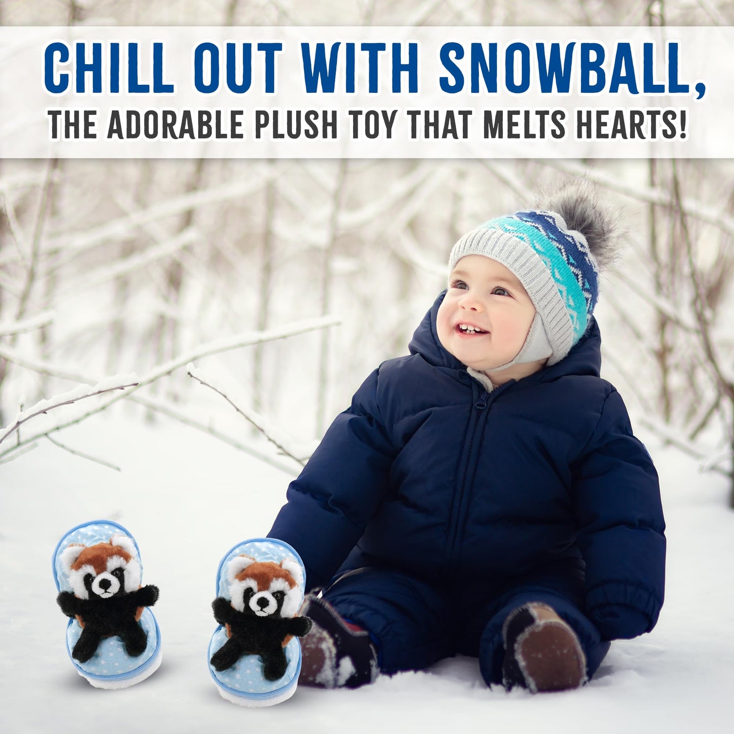 Made By Aliens Snowball Zip up Surprise Egg Stuffed Animal - 6 inch - Cute and Soft Plush Toy Assortment for Friends Family All Ages - Spring Holidays