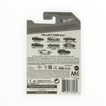 Hot Wheels Subaru WRX STI, Fast & Furious - Blue