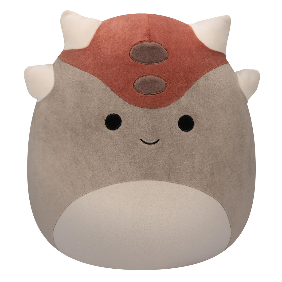 Squishmallows Original 14-Inch Ainhoca Grey Ankylosaurus - Large Ultrasoft Official Jazwares Plush