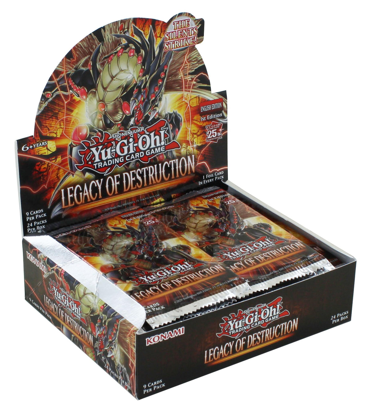 KONAMI YU-GI-OH CCG: Booster Box: Legacy of Destruction