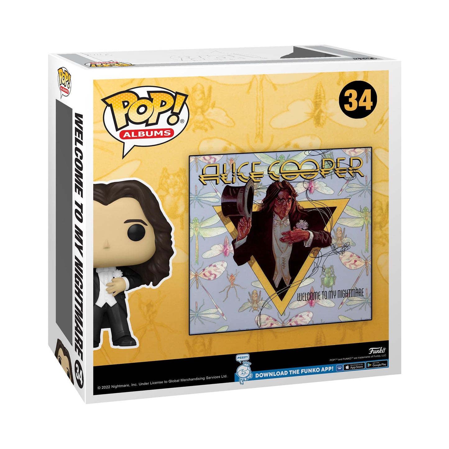 Funko Pop! Albums: Alice Cooper - Welcome to My Nightmare