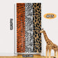Safari Animal Party Decorations, 2 Pcs Party Animals Birthday Backdrops Tinsel Foil Curtain Streamers for Wild Jungle Animals Baby Shower Birthday