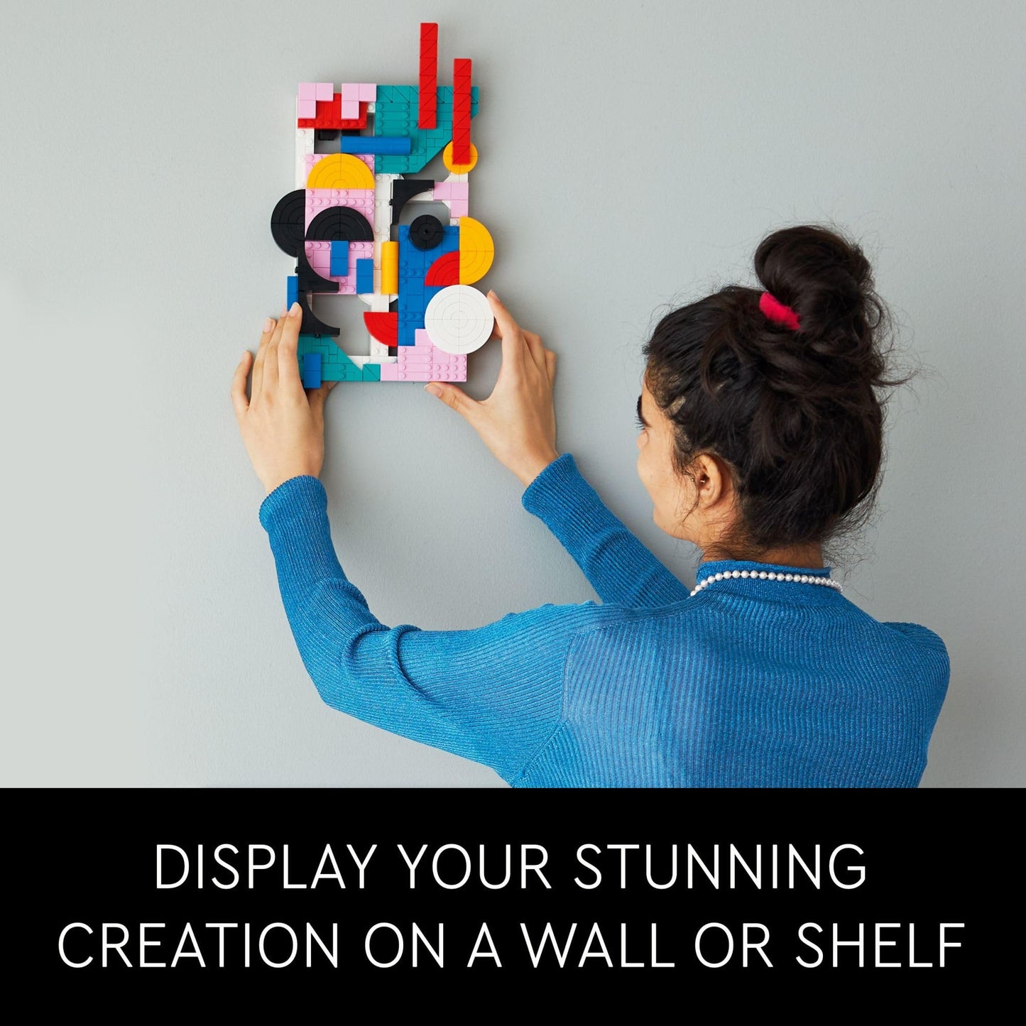 LEGO Art Modern Art 31210 Build & Display Home Décor Abstract Wall Art Kit, Birthday Gift Idea for Artistic People, Set for Teens or Adults Who Enjoy