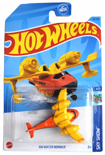 Hot Wheels HW Water Bomber, Sky Show 4/5 [Yellow/Orange] 115/250