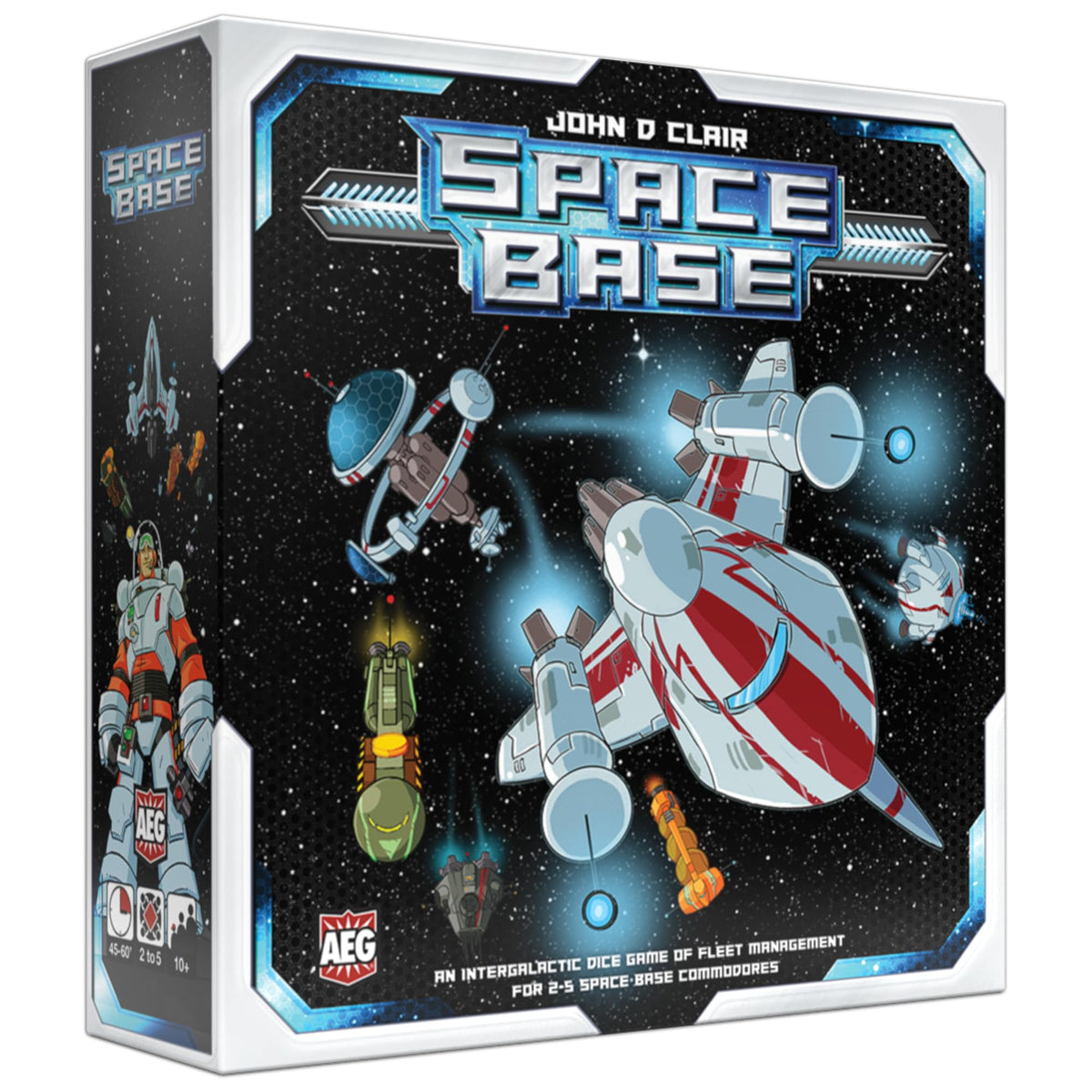 Space Base, Space Exploration Engine-Building Strategy Family Dice Game