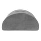 Mod Blox Half Circle Add-On for Soft Furniture Playset Modular Microsuede Foam Play Couch for Creative Kids (Light Gray)